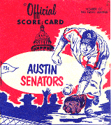 Austin Senators scorecard