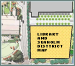 Library and Seaholm District Map